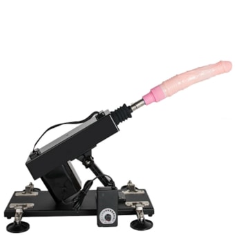 Maquina do Sexo Com Controle de Vibração e Vai e Vem Multivelocidade e Ângulo Ajustável