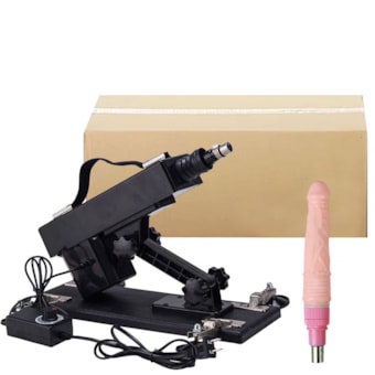 Maquina do Sexo Com Controle de Vibração e Vai e Vem Multivelocidade e Ângulo Ajustável