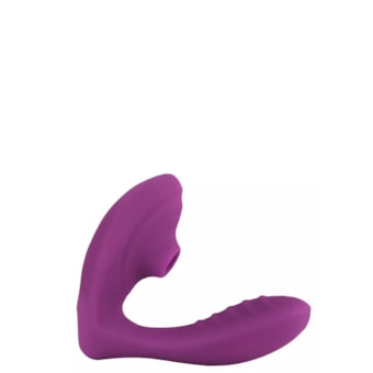 Mary - Vibrador Dual Ponto G e Clítoris Com 10 Funções de Vibração e 10 Ondas de Pressão