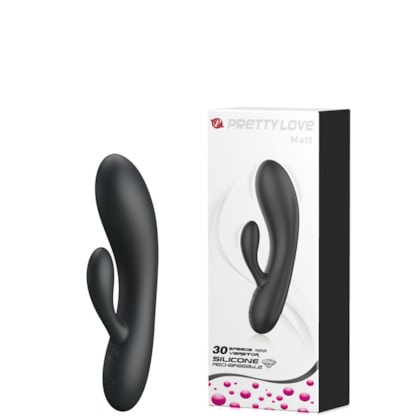 Matt - Vibrador Rabbit Com 2 Motores e 30 Funções de Vibração