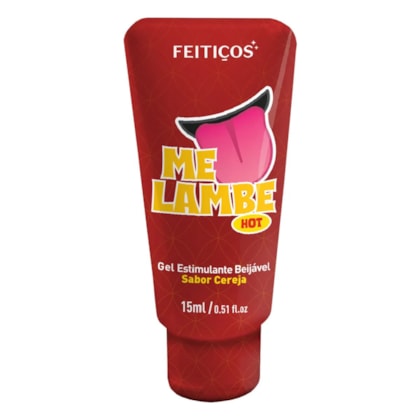 Me Lambe Hot - Gel Estimulante Beijável - Cereja