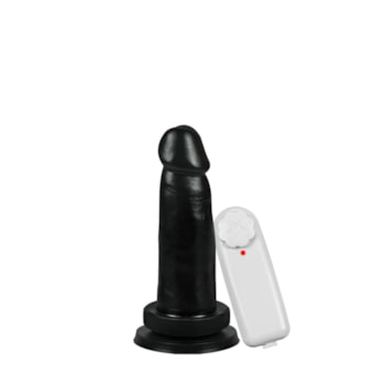 Mi Hombre - Pênis Maciço Realista Com Ventosa e Vibrador | 13,5 x 3,5 cm