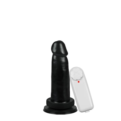 Mi Hombre - Pênis Maciço Realista Com Ventosa e Vibrador | 13,5 x 3,5 cm