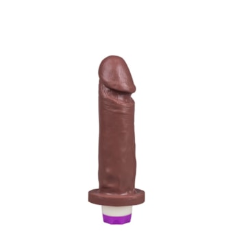 Mi Hombre - Pênis Maciço Realista com Vibrador | 15x4cm