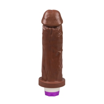 Mi Hombre - Pênis Maciço Realista Com Vibrador | 16 x 4,5 cm