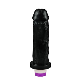Mi Hombre - Pênis Maciço Realista Com Vibrador | 16 x 4,5 cm