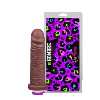 Mi Hombre - Pênis Maciço Realista Com Vibrador | 17,5  x 4,3 cm