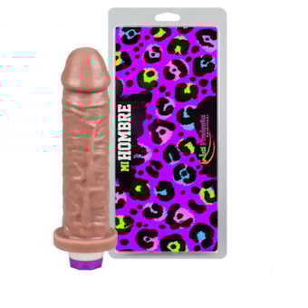 Mi Hombre - Pênis Maciço Realista com Vibrador | 17,5x4,3cm