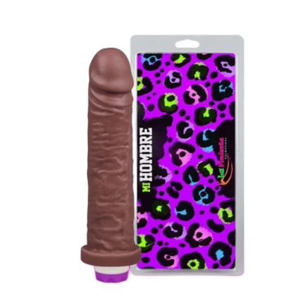 Mi Hombre - Pênis Maciço Realista com Vibrador | 20x4,5cm