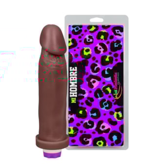 Mi Hombre - Pênis Maciço Realista com Vibrador | 20x4,7cm