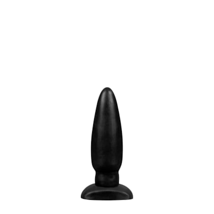 Mi Hombre - Plug Anal 12,5 x 3,7cm | Preto