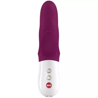 Miss Bi - Vibrador Rabbit de 2 Motores Com 7 Funções e 7 Velocidades em Cada à Prova D'água e Submersível