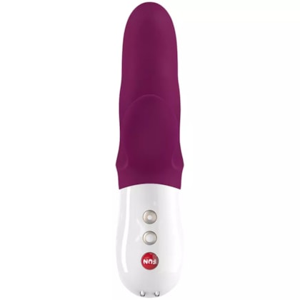 Miss Bi - Vibrador Rabbit de 2 Motores Com 7 Funções e 7 Velocidades em Cada à Prova D'água e Submersível