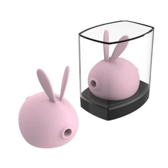 Miss KK - Vibrador Em Formato de Coelhinho Com 10 Modos de Vibração e 4 Ondas de Pressão (PRODUTO DE VITRINE)