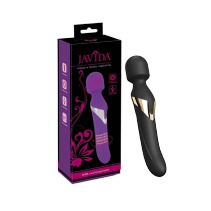 Mose - Vibrador Massageador Com 7 Modos de Vibração, e Pérolas com 3 Modos de Rotação