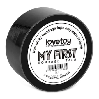 My First Bondage Tape - Fita Não Pegajosa de 15 Metros Para Arte do Bondage