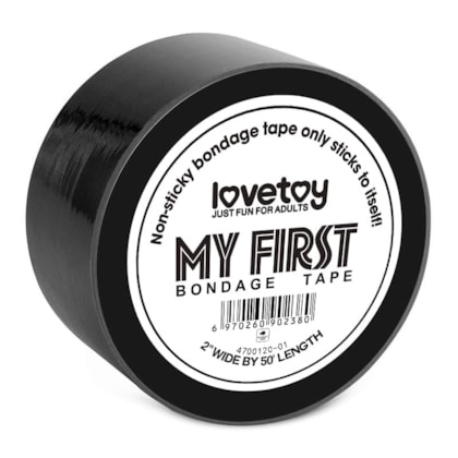 My First Bondage Tape - Fita Não Pegajosa de 15 Metros Para Arte do Bondage