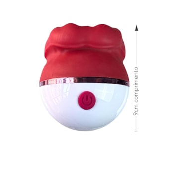 Mystic Kiss - Masturbador Simulador do Sexo Oral Feminino em CyberSkin Com 8 Estímulos de Lambida, Sucção e Vibração
