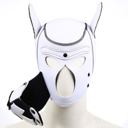 Neoprene Puppy Hood - Máscara de Cachorro Com Focinho Removivel