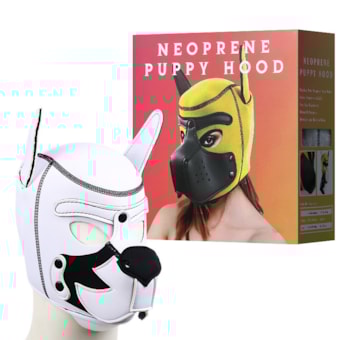 Neoprene Puppy Hood - Máscara de Cachorro Com Focinho Removivel