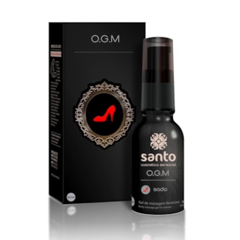 O.G.M Sado - Gel Feminino Potencializador de Orgasmos Versão Intensa, Aumenta a Sensibilidade do Ponto G