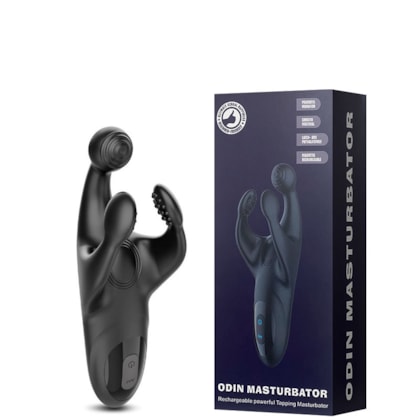 Odin Masturbator - Masturbador Masculino Com 3 Motores, 10 Modos de Massagem e 10 Vibrações