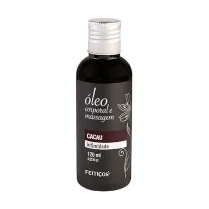 Óleo Corporal e Massagem - Intimidade | Aroma: Cacau