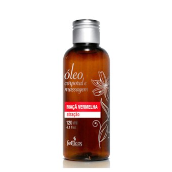 Óleo Corporal para Massagem Atração | Aroma: Maça Vermelha