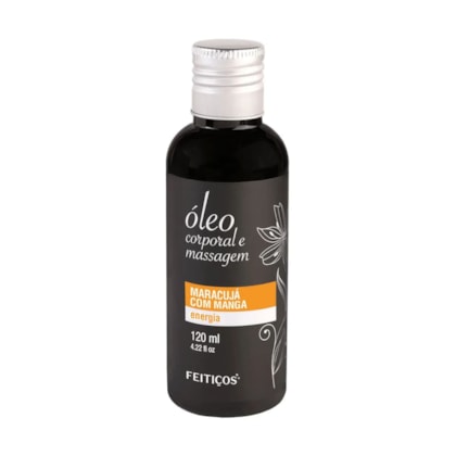 Óleo Corporal Para Massagem Com Alto Poder de Hidratação e Aroma de Maracujá Com Manga Que Traz Energia ao Momento
