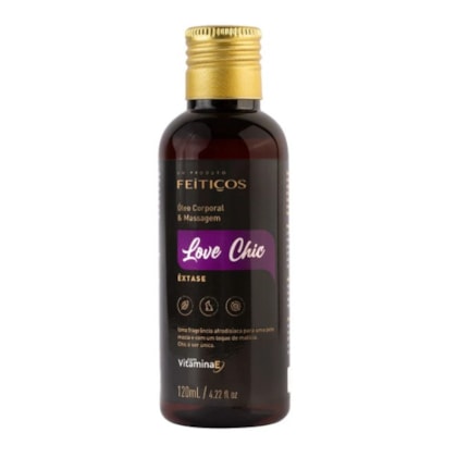 Óleo Corporal para Massagem Vitalidade | Aroma: Love Chic
