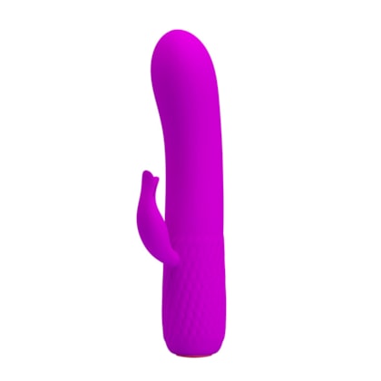 Omar - Vibrador Rabbit Com 12 Modos de Vibração e Função Memória