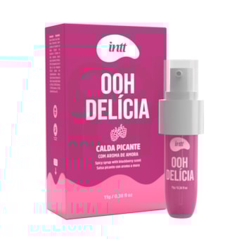 Ooh Delícia - Calda Picante Para o Sexo Oral Com Sabor De Amora
