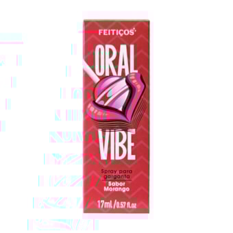 Oral Vibe Morango – Spray Para Garganta Profunda Com Sensações Vibrantes e Intensas