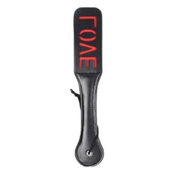 Palmatória Com Palavra Invertida Para Marcar na Pele - LOVE
