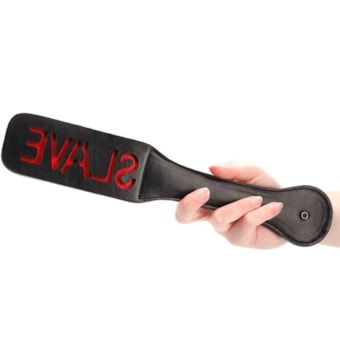 Palmatória Com Palavra Invertida Para Marcar na Pele - SLAVE