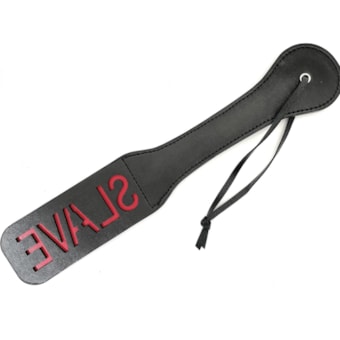 Palmatória Com Palavra Invertida Para Marcar na Pele - SLAVE