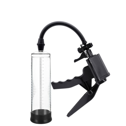 Passion Pump Powerup - Bomba Peniana Manual Com Sistema de Pistola e Barômetro | Tubo: 22 x 6cm
