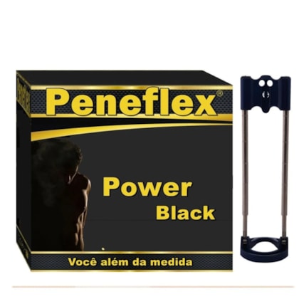 Peneflex Power Black - Desenvolvedor Peniano Até 30cm