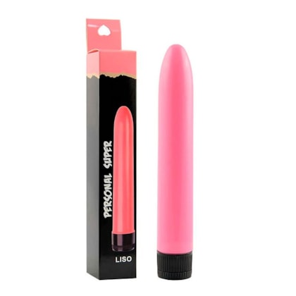 Personal Super - Vibrador Clássico Multivelocidade Com Textura Lisa | Rosa