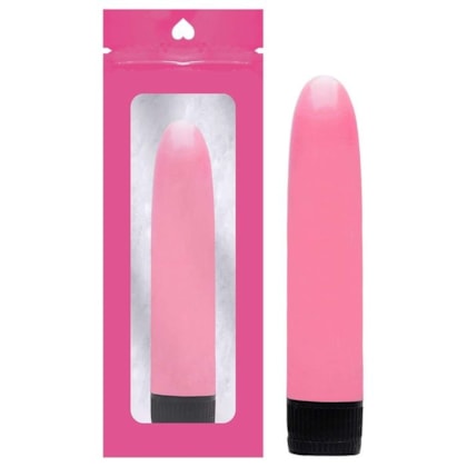 Personal Super - Vibrador Clássico Multivelocidade Com Textura Lisa | Rosa