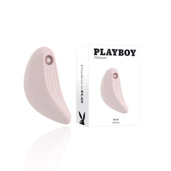 Playboy Palm - Vibrador Com 2 Motores 10 Modos de Vibração e 10 Cutucadas