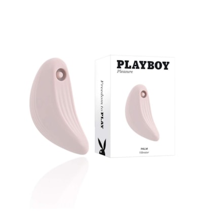 Playboy Palm - Vibrador Com 2 Motores 10 Modos de Vibração e 10 Cutucadas