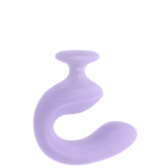 Playboy Rev Me Up - Vibrador Dual Ponto G e Clítoris Com Alça que se Encaixa Entre os Dedos à Prova D'água e Submersível