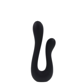 Playboy The Swan - Vibrador Duplo Com Motores Independentes, 10 Funções de Vibração em Cada à Prova D'água e Submersível