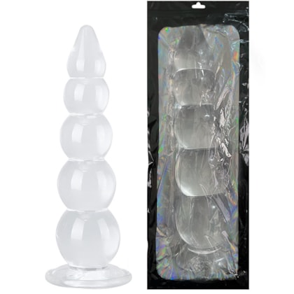 Plug Anal com Esferas Escalonadas e Ventosa | 40cm