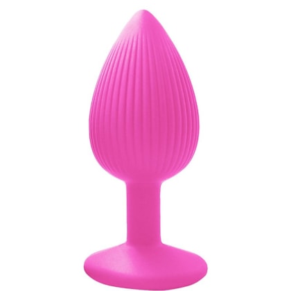 Plug Anal em Silicone Com Ventosa | Tam. G (9,6cm)