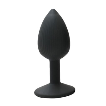 Plug Anal em Silicone Com Ventosa | Tam. M (8,3cm)