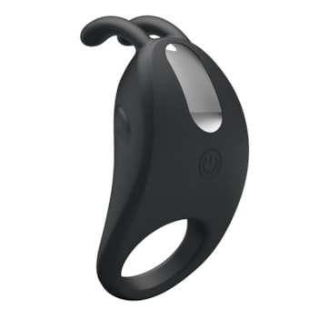 Rabbit Vibrator - Anel Peniano Recarregável Com Orelhinhas e 7 Modos de Vibração