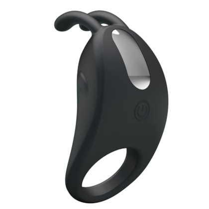 Rabbit Vibrator - Anel Peniano Recarregável Com Orelhinhas e 7 Modos de Vibração