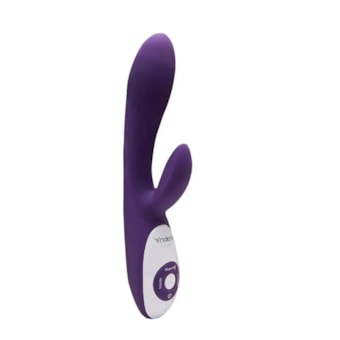 Rhythm X2 - Vibrador Rabbit Com 7 Modos De Vibração e Sensor de Som Que Faz Vibrar de Acordo Com a Voz ou Bluetooth